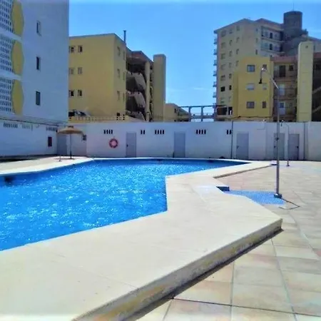 Urbanizacion, 2 Dormitorios, Gran Terraza Con Vista Al Mar, Wi-fi, Parking Y Piscina * Roquetas de Mar