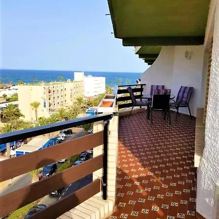 Apartment Roquetas De Mar: Seafront Terrace With Pool & Parking