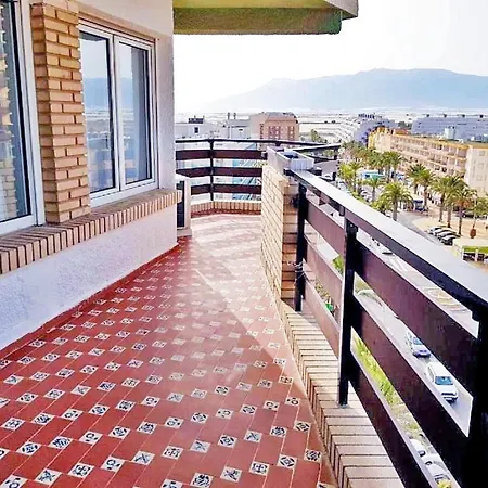 Urbanizacion, 2 Dormitorios, Gran Terraza Con Vista Al Mar, Wi-fi, Parking Y Piscina * Roquetas de Mar